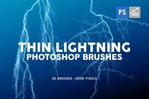 30-thin-lightning-photoshop-stamp-brushes-3