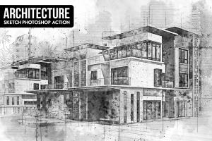 architecture-sketch-photoshop-action-1