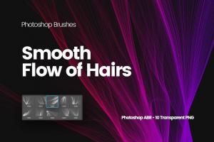 digital-smooth-flow-of-hairs-photoshop-brushes-3