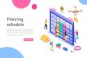 planning-schedule-isometric-concept-1