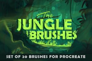 the-jungle-procreate-brushes-1
