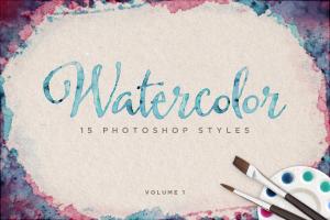 watercolor-photoshop-styles-volume-1-1