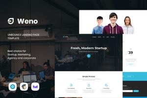 weno-startup-unbounce-landing-page-template
